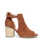 Sole Society Sole Society Ferris Block Heel Sandal - Brandy