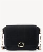 Sole Society Sole Society Colie Vegan Quilted Crossbody W/ Chain Strap
