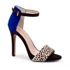 Sole Society Sole Society Sheila Ankle Strap Heel - Snow Crystal Blue