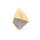 Sole Society Sole Society Abstract Natural Stone Ring - Slate-6