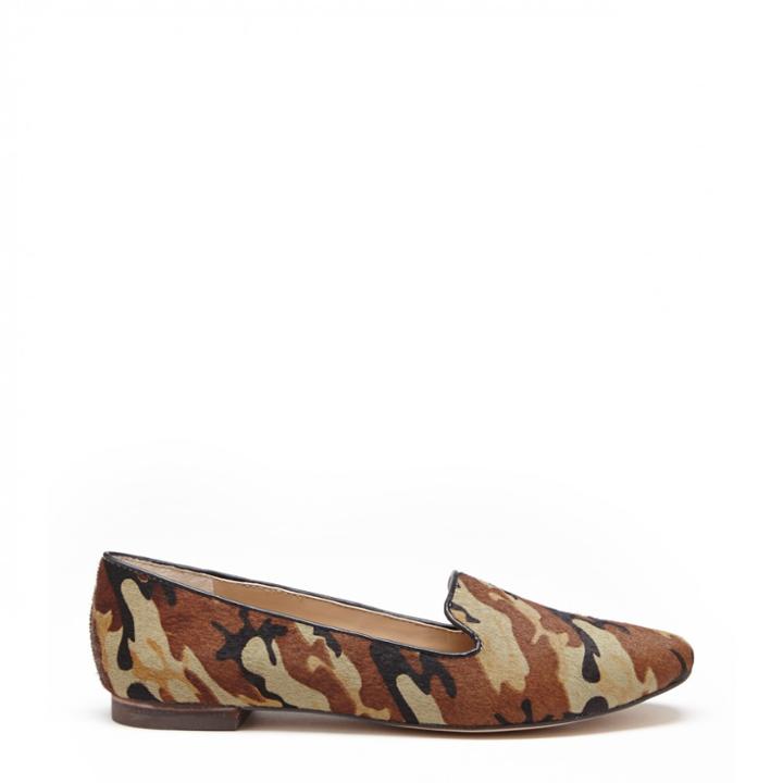 Sole Society Sole Society Miia Printed Smoking Slipper - Camo-4.5