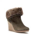 Lucky Brand Lucky Brand Torynn Winter Wedge Bootie - Dark Moss Italian Olive-7