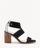 Sole Society Sole Society Hayden Backless Heeled Sandals Black Size 11 Leather