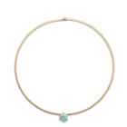 Sole Society Sole Society Modern Stone Choker - Turquoise