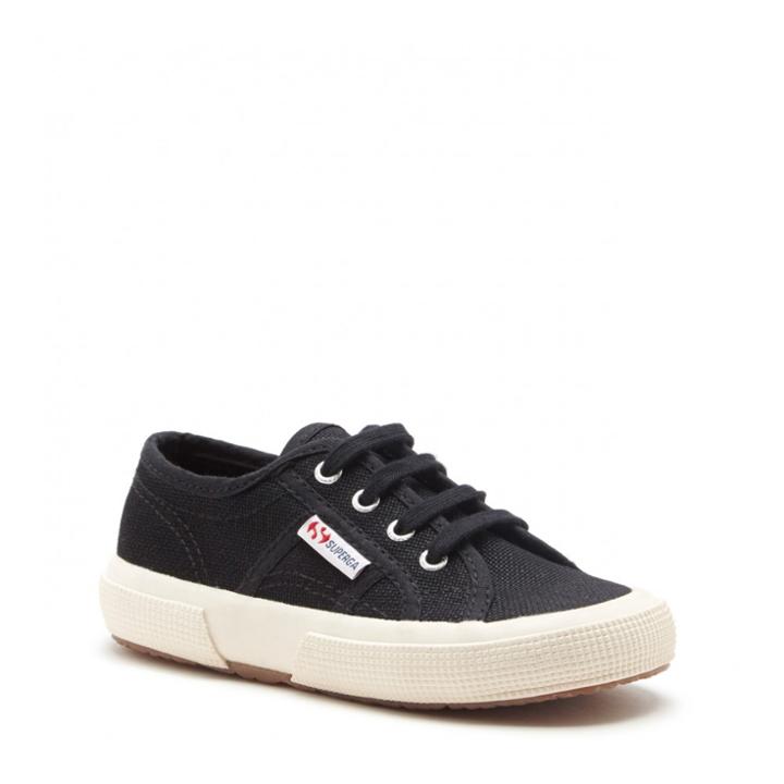Superga Superga 2750 Jcot Classic Lace-up Sneaker - Black-6.5t