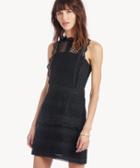 Greylin Greylin Women's Noelle Lace Mock Neck Dress In Color: Black Size Large From Sole Society