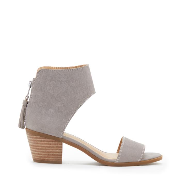 Lucky Brand Lucky Brand Barbina Mid Heeled Sandal - Driftwood