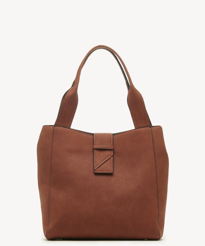 Sole Society Women's Valah Tote Over Cognac Faux Leather From Sole Society