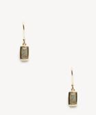 Sole Society Women's Baguette Drop Earrings Labradorite From Sole Society