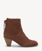 Lucky Brand Lucky Brand Women's Jalie Cone Heels Bootie Toffee Size 10 Leather From Sole Society