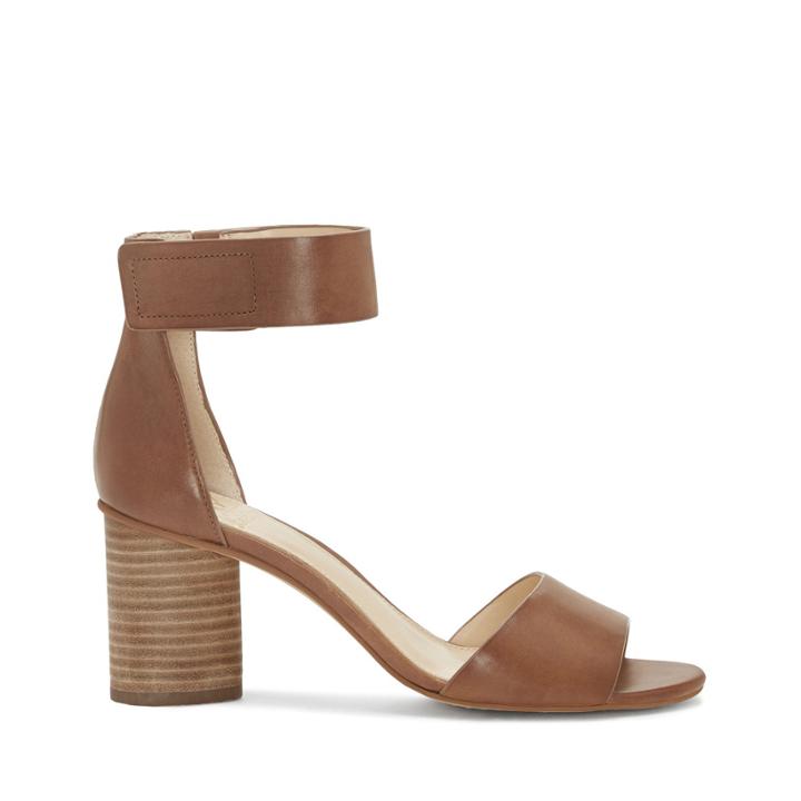 Vince Camuto Vince Camuto Jacon Mid Heel Sandal - Whiskey Barrel