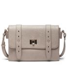 Sole Society Sole Society Gia Crossbody W/ Front Flap - Grey-one Size