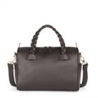 Sole Society Sole Society Tess Medium Speedy Satchel - Black-one Size