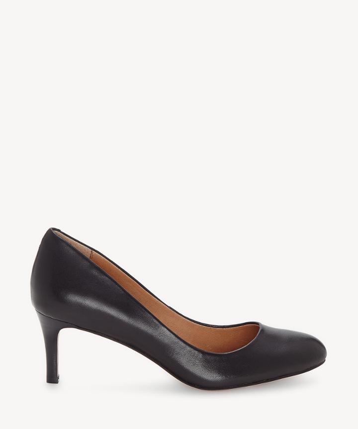 Cc Corso Como Cc Corso Como Women's Linnden Midheel Pumps Black Leather Size 5 Patent From Sole Society