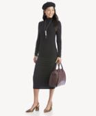 Sanctuary Sanctuary Women's Essential Turtleneck Dress In Color: Black Size Xs From Sole Society
