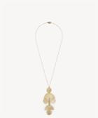 Sole Society Sole Society Geo Statement Necklace Gold One Size Os