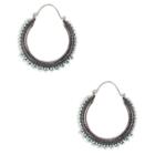 Sole Society Sole Society Aztec Deco Hoop Earring - Turquoise