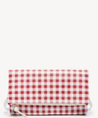 Sole Society Sole Society Jacey Clutch Foldover Red White