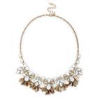 Sole Society Sole Society Enchantment Statement Necklace - Moonstone Combo
