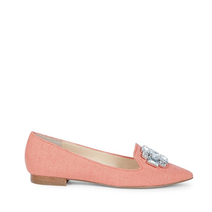 Sole Society Sole Society Libry Bejeweled Flat - Sahara