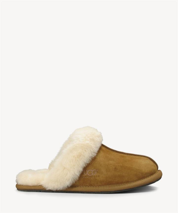 Ugg Ugg &reg; Women's Scuff Braceletette Ii Suede Sheepskin Slippers Chestnut Size 5 From Sole Society