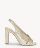 Imagine Imagine Women's Wrennie Slingback Sandals Soft Gold Size 5 Satin From Sole Society