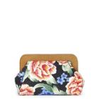 Sole Society Sole Society Margot Printed Frame Clutch - Floral-one Size