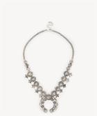 Sole Society Sole Society Squash Blossom Necklace Silver One Size