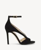 Jessica Simpson Jessica Simpson Women's Jasta Ankle Strap Sandals Black Size 5 Suede From Sole Society