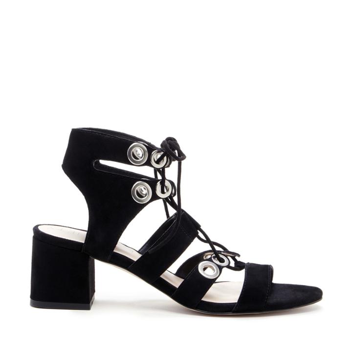 Sole Society Sole Society Rosemary Block Heel Sandal - Black