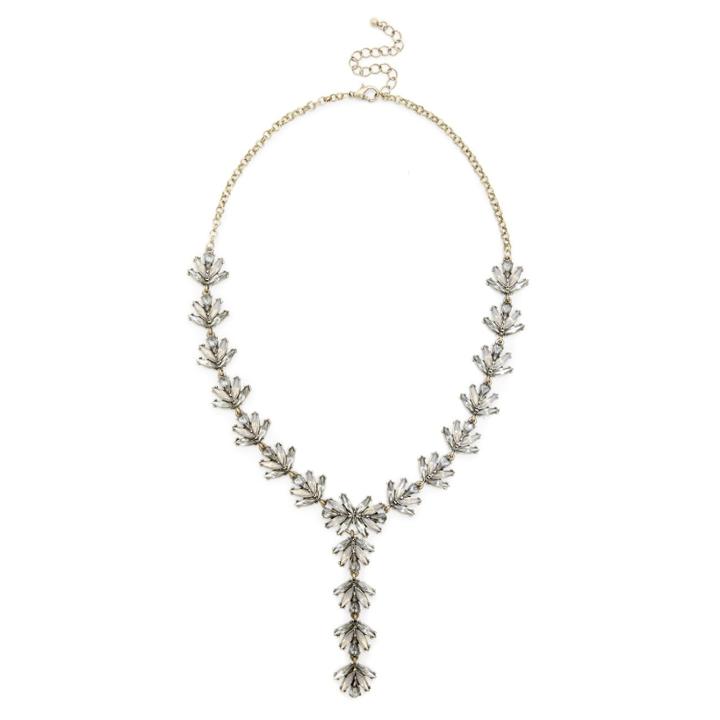 Sole Society Sole Society Beaded Lariat - Slate Combo-one Size