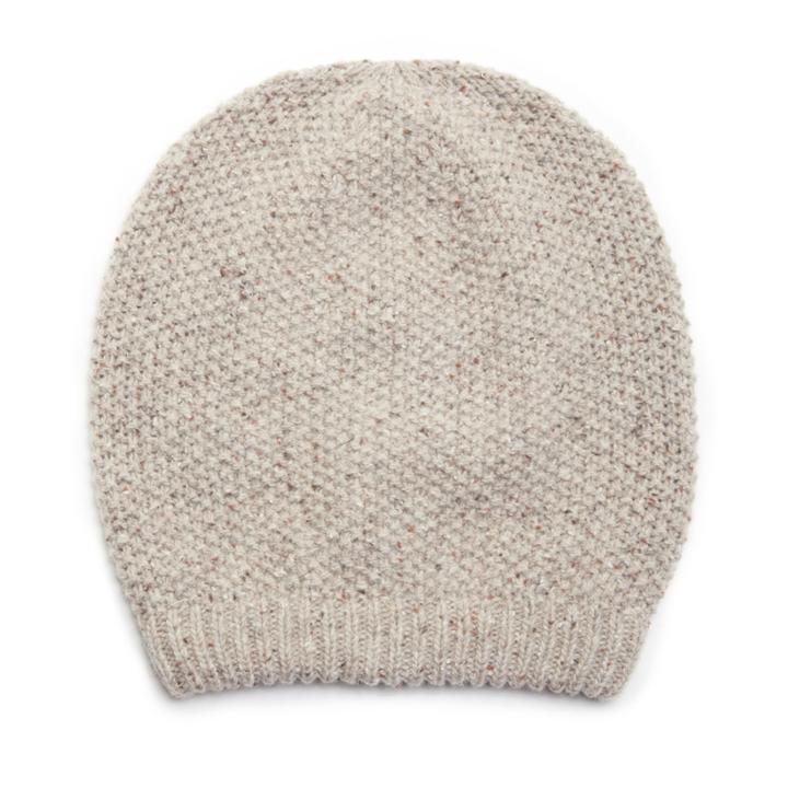 Sole Society Women's Slouchy Wool Beanie Hat Natural Multi One Size From Sole Society