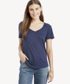 La Made La Made Women's Vintage Tee In Color: Midnight Size Xs Fabric From Sole Society
