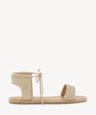 Lucky Brand Lucky Brand Adannta Braided Strap Sandals Travertine Size 5 Leather From Sole Society