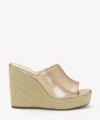 Jessica Simpson Jessica Simpson Sirella Espadrille Wedges Pale Rose Gold Size 6 Suede From Sole Society