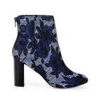 Sole Society Sole Society Olympia Embroidered Bootie - Navy Floral