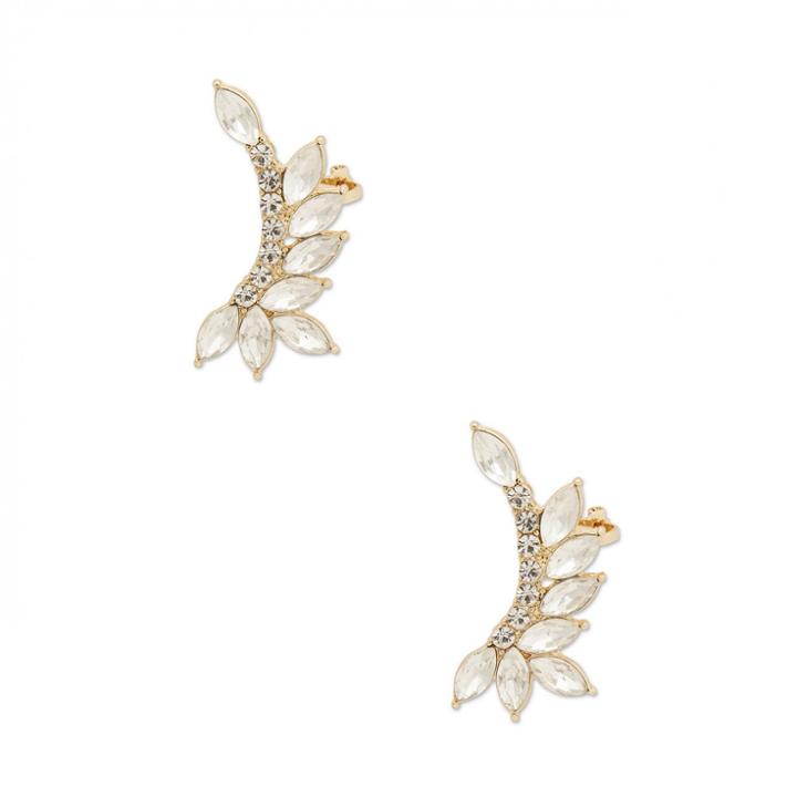 Sole Society Sole Society Pave Statement Cuffs - Gold-one Size
