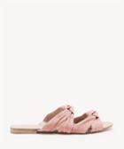 Raye Raye Naomi Slides Sandals Peach Size 5.5 Suede From Sole Society