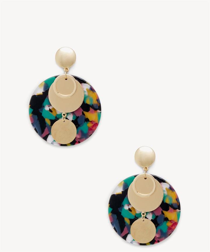 Sole Society Sole Society Disc Statement Earring Multi One Size Os