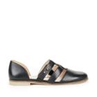 Sole Society Sole Society Venice Two Piece Flat - Black
