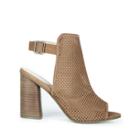 Sole Society Sole Society Bombay Block Heel Shoetie - Camel-5