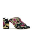 Sole Society Sole Society Luella Criss Cross Mule - Gold Embroidery