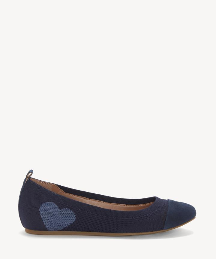 Ed Ellen Degeneres Ed Ellen Degeneres Women's Lilliknit Ballet Flats Lagoon/bay Blue Size 5 From Sole Society