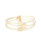 Sole Society Sole Society Geometric Cuff Set - Gold-one Size