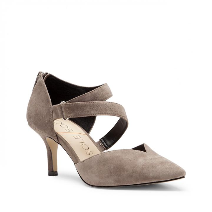 Sole Society Sole Society Krissa Asymmetrical Pump - Mushroom