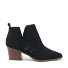 Sole Society Sole Society Barcelona Cage Slit Bootie - Black-5