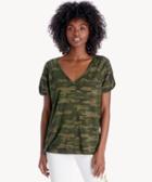 Sanctuary Sanctuary Camo V Neck Tee Mother Nature Nature Size Extra Small From Sole Society