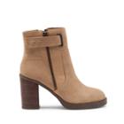 Sole Society Sole Society Jessy Nubuck Platform Bootie