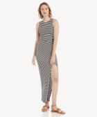 Clayton Clayton Deandra Dress Capri Stripe Size Extra Small From Sole Society