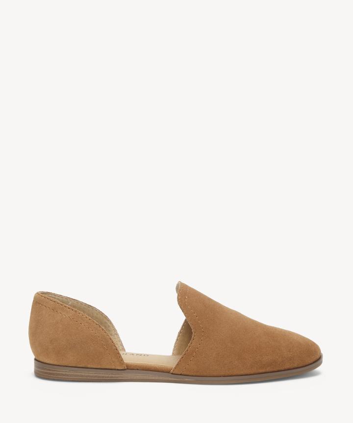 Lucky Brand Lucky Brand Women's Jinree Flats Macaroon Size 5 Suede Leather From Sole Society